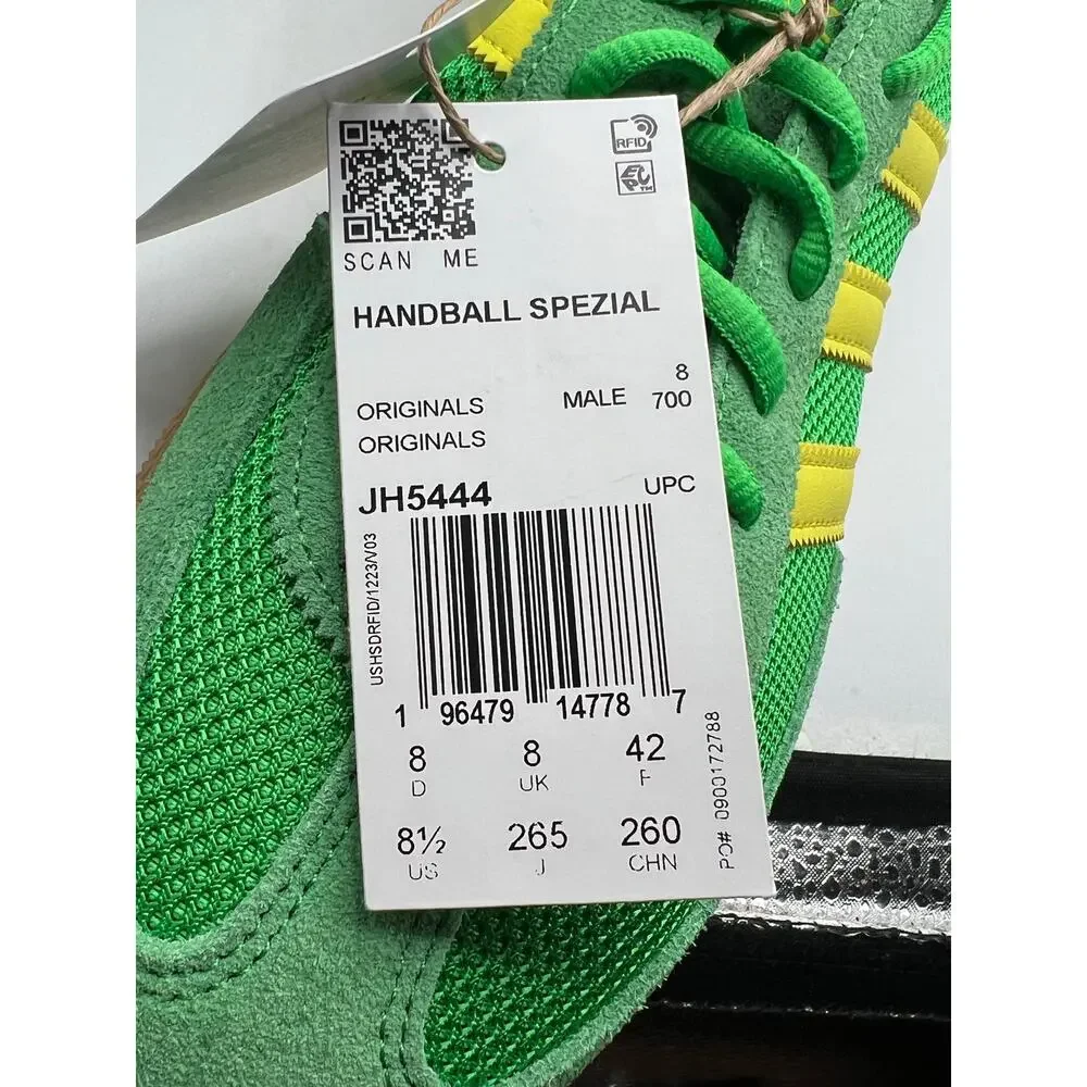 Adidas Handball Spezial “Energy Green Pure Sulfur” size 8.5 men’s